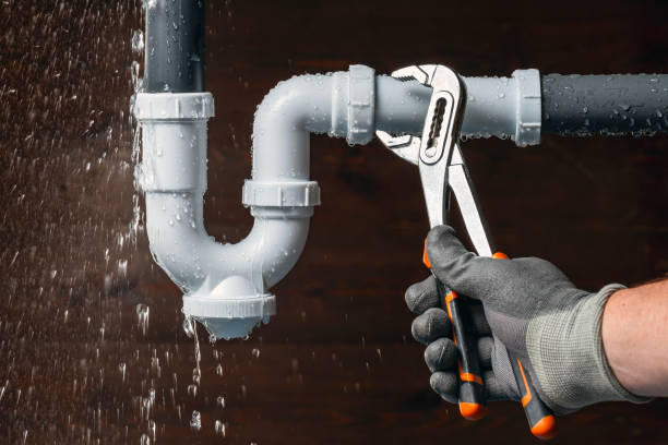 Professional Emergency Plumber technician working in Galena, MD